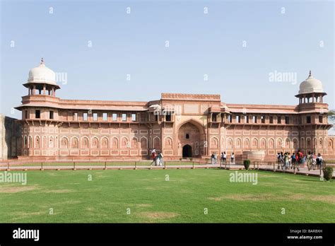 Facade Of A Fort Jahangiri Mahal Agra Fort Agra Uttar Pradesh