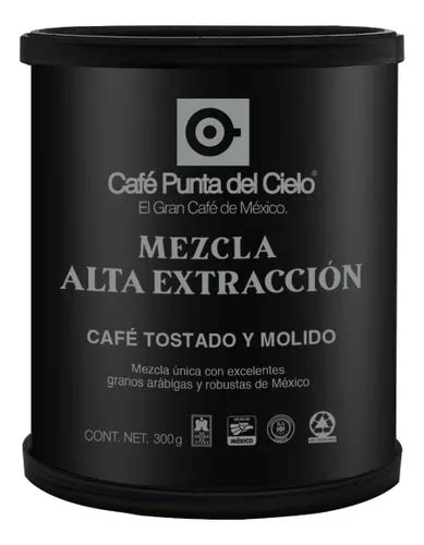 Café Punta Del Cielo Mezcla Alta Extracción Lata Molido 300g MercadoLibre