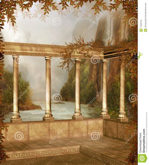 Autumnal scenery 6 stock illustration. Illustration of light - 11353172