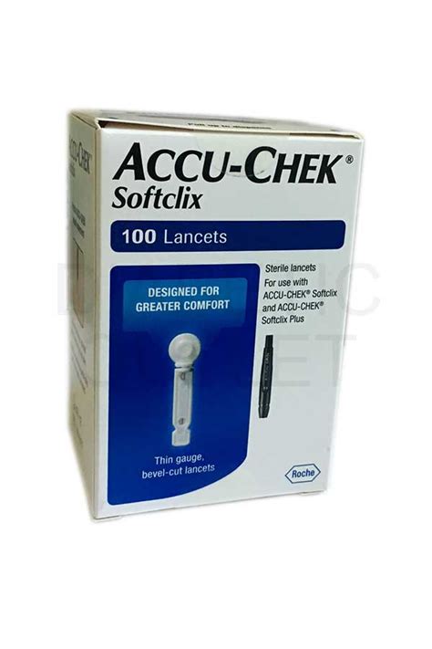 ACCU-CHEK SoftClix Lancets 100 count 28G - Diabetic Plaza