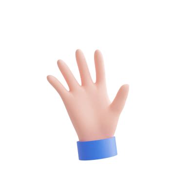 👋 Waving Hand 3D - Royalty-Free GIF - Animated Sticker - Free PNG ...