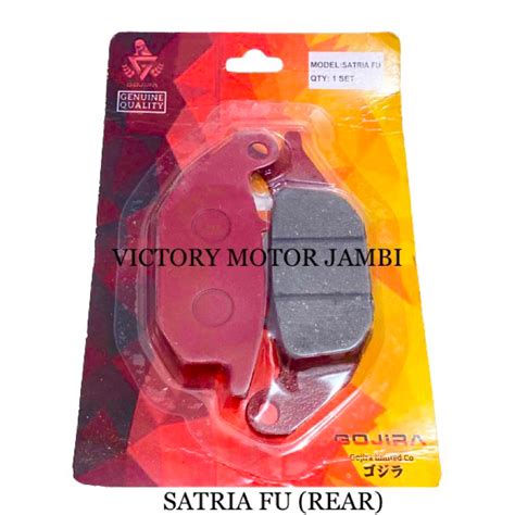 Jual Dispad Kampas Rem Cakram Satria Fu Rear Gojira Shopee Indonesia