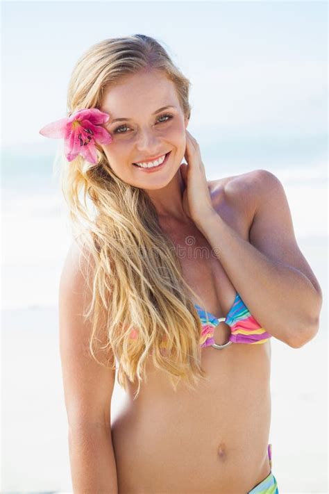 Gorgeous Blonde In Bikini High Resolution Stock Photography And Images