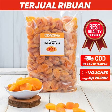 Jual Aprikot Kering Kg Dried Apricot Shopee Indonesia