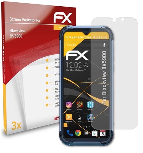 Atfolix X Screen Protection Film For Blackview Bv Matt Shockproof