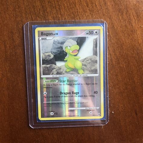 Bagon SH10 Reverse Holo Shiny Secret Rare Platinum Arceus Set Pokemon