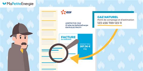 O Trouver Le Num Ro Pce Point De Comptage Et Destimation Du Gaz