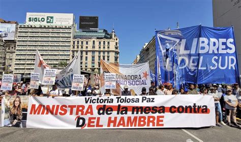 La Unidad Piquetera Acampar Frente Al Ministerio De Desarrollo Por