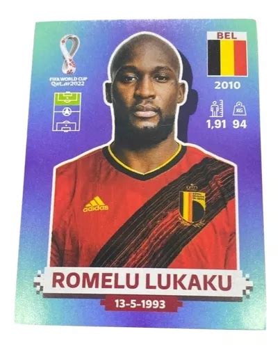 Lamina Romelu Lukaku Mundial Qatar 2022 Original En Venta En San