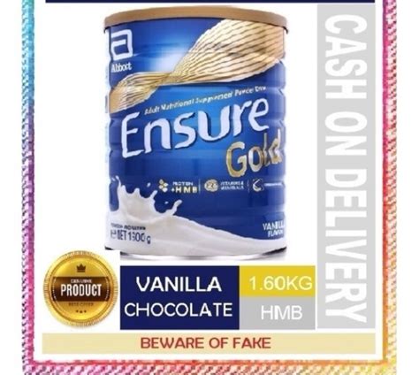 Ensure Gold Kg Hmb Vanilla Cod Lazada Ph