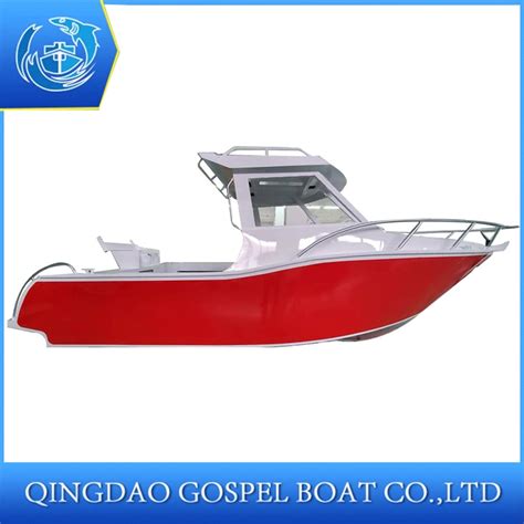 Gospel Boat 6 25m 21FT New Cuddy Cabin Aluminum Fishing Boat With