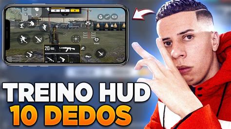 HUD 10 DEDOFREE FIRE AO VIVO YouTube