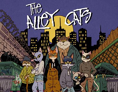 The alley cats | Behance