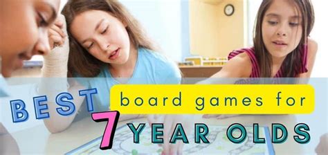 Best Board Games for 7-Year-Olds