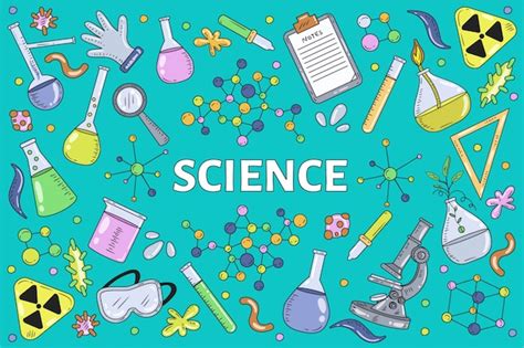 Free Vector | Science education background