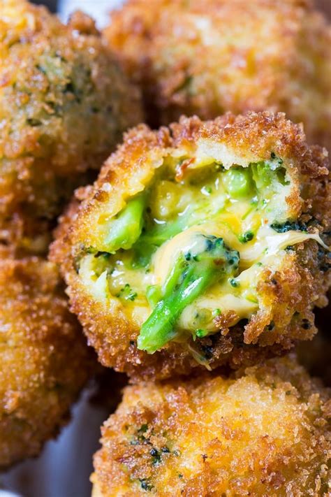 Deep Fried Broccoli Bites