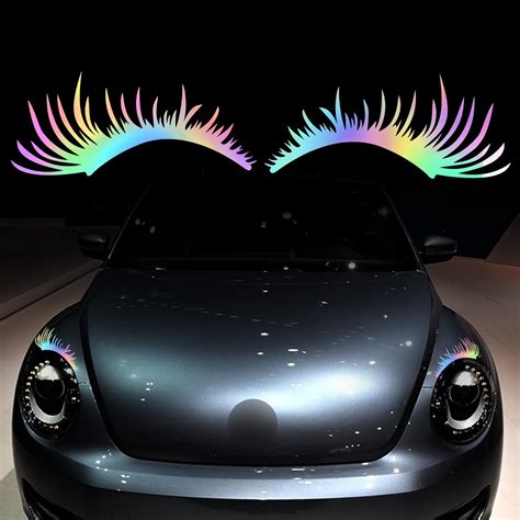 Amazon Tomall Pcs Car Headlight Eyelashes Vinyl Stickers