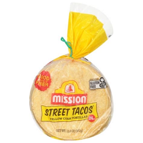 Mission® Street Tacos Yellow Corn Tortillas 24 Ct 126 Oz Kroger