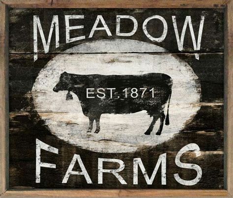 This Farmhouse Sign Is Perfect For Fixer Upper Style Decor Cow