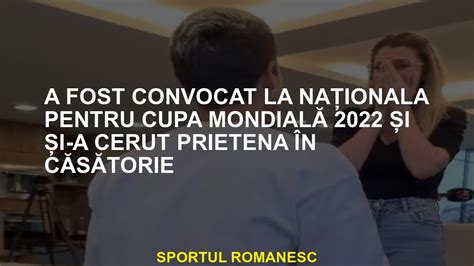 A fost chemat la nivel național pentru Cupa Mondială din 2022 și i a