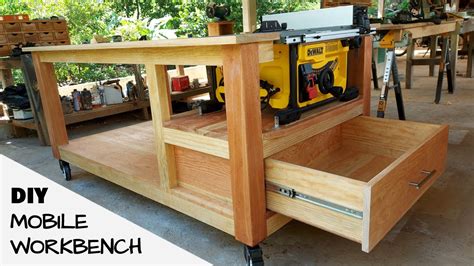 Diy Dewalt Portable Table Saw Stand Cabinets Matttroy