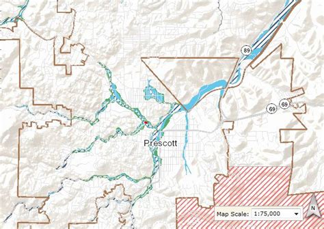 Arizona Flooding Map