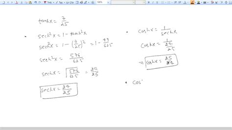 SOLVED If Tanh X Find The Values Of The Other Hyperbolic Functions