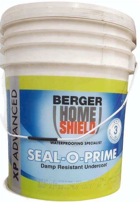 Ltr Berger Home Shield Seal O Primer At Rs Litre Berger Primer