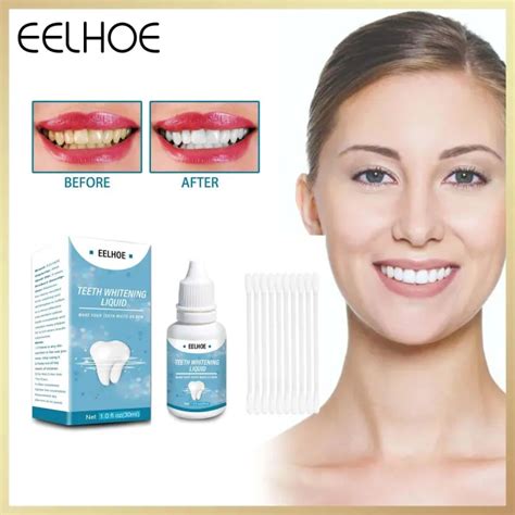 Eelhoe Teeth Whitening Liquid Tools Remove Stains Instant Smile Teeth