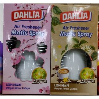 Jual DAHLIA AIR FRESHENER MATIC SPRAY ALAT SET DAHLIA PENGHARUM