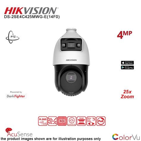 Hikvision Tandemvu Ptz Inch Mp X Colorful Ir Network Speed Dome