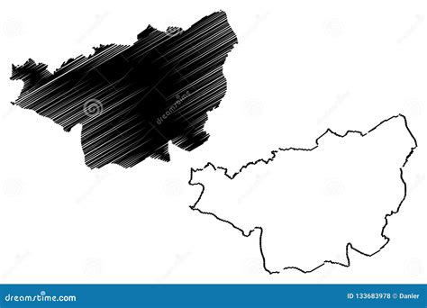 Diyarbakir map vector stock vector. Illustration of flat - 133683978