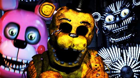 GOLDEN FREDDY CHALLENGE Five Nights At Freddys Sister Location