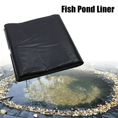 10x5ft Anti Seepage HDPE Rainproof Fish Pond Liner Landscaping Pool