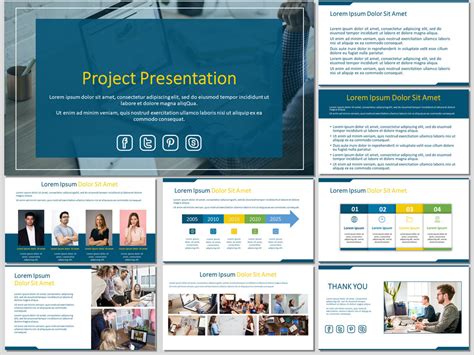 Project presentation template - free PowerPoint template and Google ...