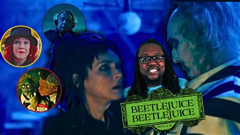 BEETLEJUICE BEETLEJUICE Official Teaser Trailer Reaction YouTube