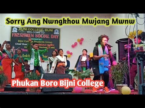 Sorry Ang Nwngkhou Mwjang Mwnw Phukan Boro Bodo Hit Song YouTube