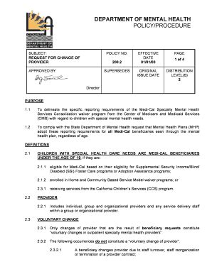 Fillable Online Lacdmh Lacounty Printer Friendly La County Department