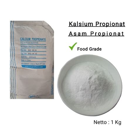 Jual Kalsium Propionat Calcium Propionat Asam Propionat Kg