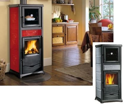 La Nordica Rossella Plus Con Forno Evo Pietra Naturale Stufe A Legna