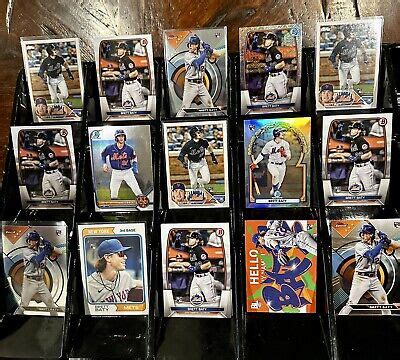 Brett Baty Huge Card Lot New York Mets Rookie Inserts Parallels