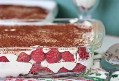 Raspberry Tiramisu Will Put The Romance In Valentines Dayor Any Day Fresh Food In A Flash