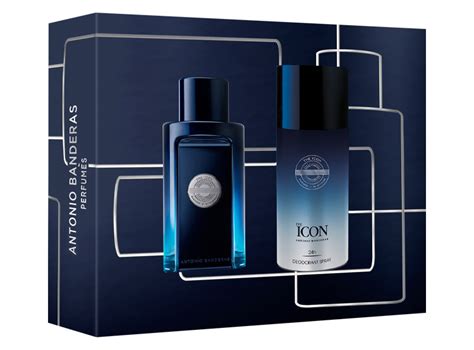 Ripley ANTONIO BANDERAS THE ICON EDT 100 ML DESODORANTE 150 ML