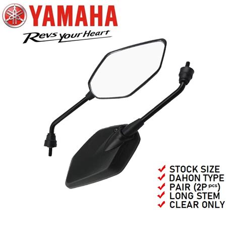 Yamaha Nmax V V Motorcycle Side Mirror Stock Type Long Stem