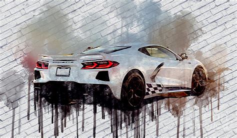 Re3947 2023 Hennessey H700 Corvette C8 Stingray Super Ultra Painting By