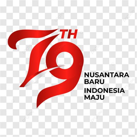 Logo Peringatan Hari Kemerdekaan Indonesia Ke 79 Tahun 2024 Vektor