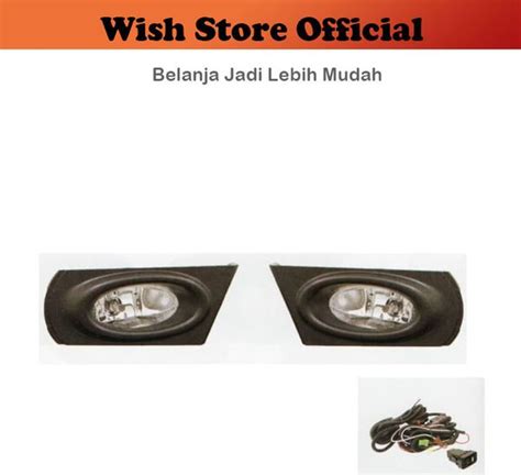 Jual Set Fog Lamp Lampu Kabut Bumper Bemper Foglamp Jazz Rs