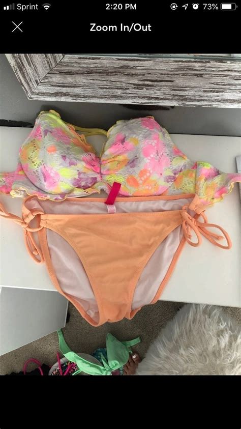 Bottom Is Size Small Top Is Size 34c No Flaws Bikini Set Bikini Tops