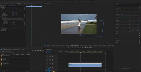 Premiere Pro Tutorial EASY Background Mask Transition Luxury Leaks