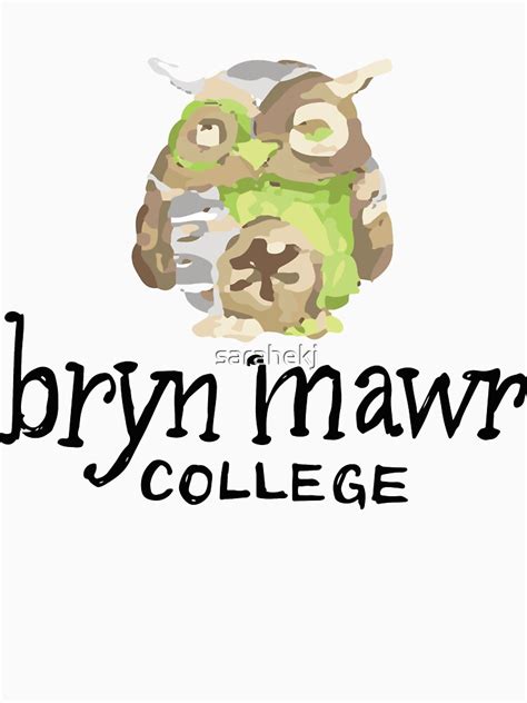 "Bryn Mawr College Owl" T-shirt by sarahekj | Redbubble